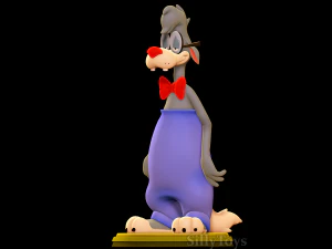 ウィルフォード・ウルフ - アニマニアックス 3Dプリントモデル