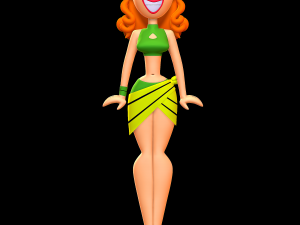 Izzy - Total Drama 3D Принт Модель