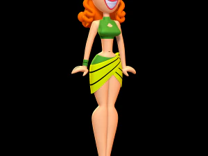 Izzy - Total Drama 3D Print Model