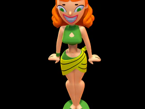 Izzy - Total Drama 3D Print Model