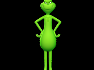 Grinch 3D Print Model