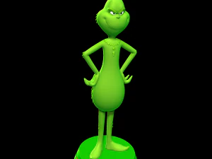 Grinch 3D Print Model