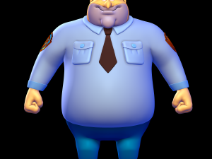 Ralph T Guard - Animaniacs 3D Print Model
