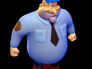 Ralph T Guard - Animaniacs 3D Print Model