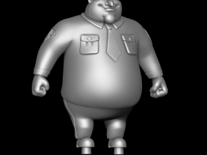 Ralph T Guard - Animaniacs 3D Print Model