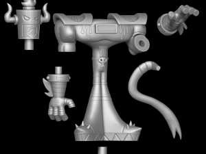 Shirley 3D Print Model