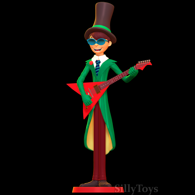 Once-ler - The Lorax 3D Принт Модель .c4d .max .obj .3ds .fbx .stl .blend