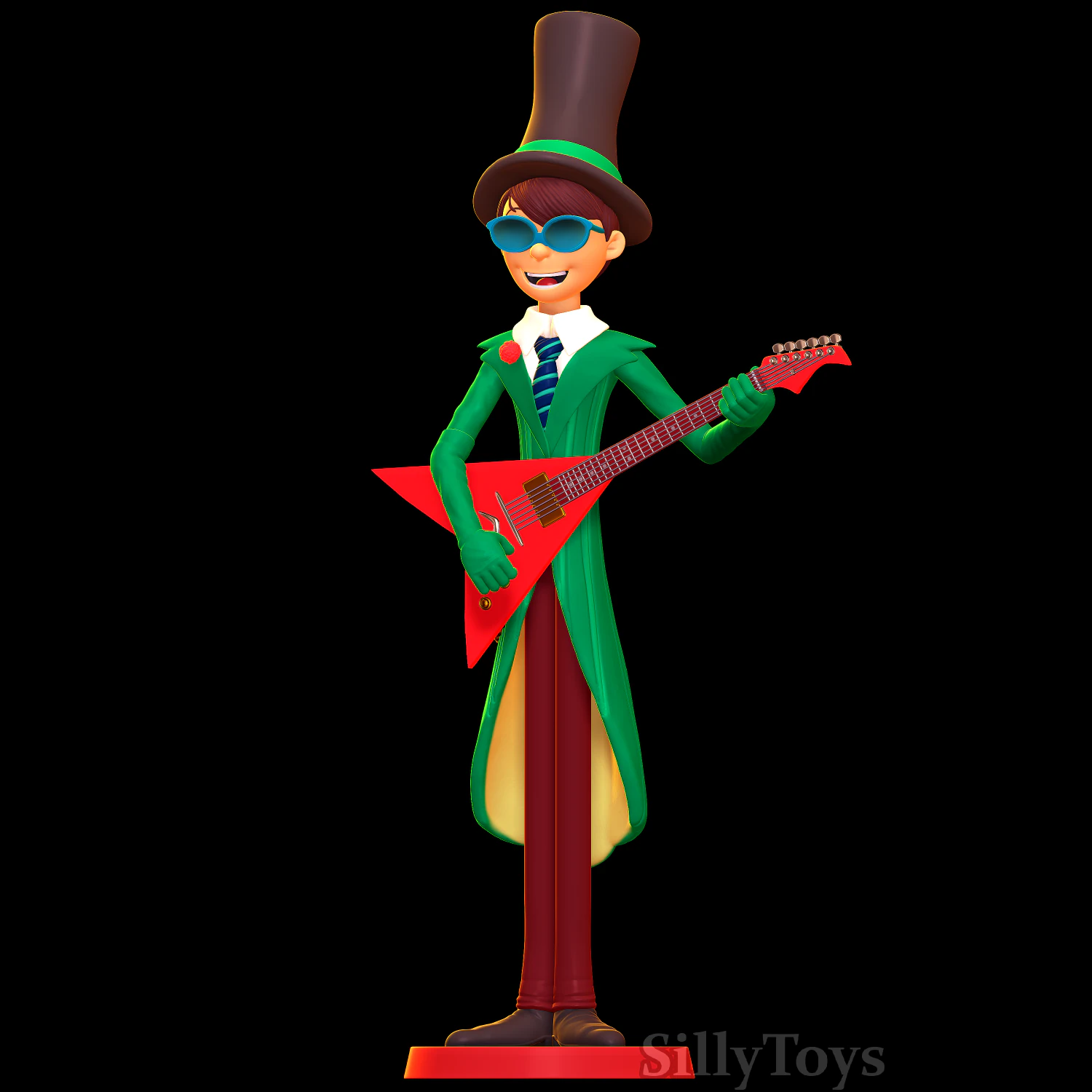 Once-ler - The Lorax 3D Print Model .c4d .max .obj .3ds .fbx .stl .blend 