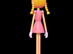 Pinocchio Girl - Shrek 3D Print Model