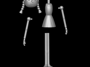 Pinocchio Girl - Shrek 3D Print Model