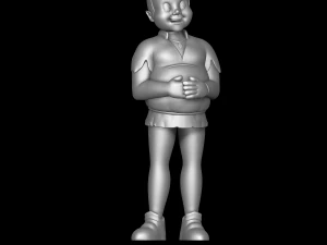 Pinocchio Girl - Shrek 3D Print Model