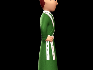 Clay Puppington - Moral Orel 3Dプリントモデル