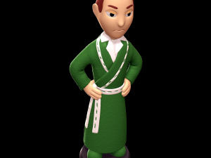 Clay Puppington - Moral Orel 3Dプリントモデル