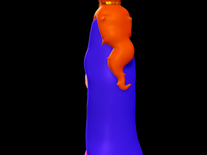 Queen 3Dプリントモデル