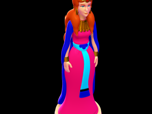 Queen 3Dプリントモデル