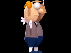 Walter and Perry 3D Print Model