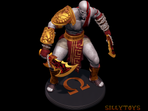 Kratos - God of War 3 3Dプリントモデル