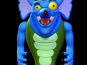 Brat-A-Rat - Filmations Ghostbusters Model Cetak 3D