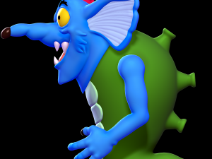 Brat-A-Rat - Filmations Ghostbusters Model Cetak 3D