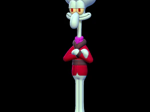 Squilliam Fancyson &ndash; Spongebob Kanciastoporty Model do druku 3D