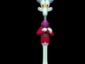 Squilliam Fancyson - Spongebob Squarepants Model Cetak 3D
