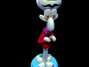 Squilliam Fancyson - Spongebob Squarepants Model Cetak 3D