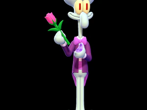 Squilliam Fancyson - Spongebob Squarepants 3D Print Model