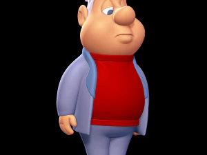 Пип - Аниманьяки 3D 3D Принт Модель