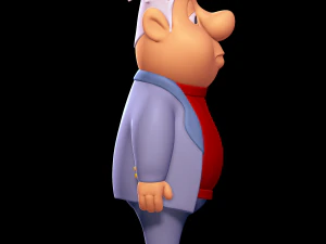 Pip - Animaniacs 3D 3D Print Model