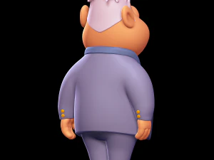 Pip - Animaniacs 3D 3D Print Model