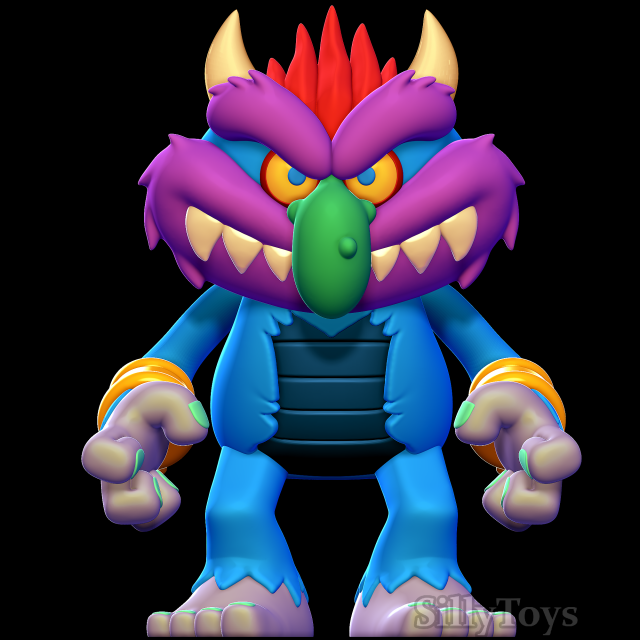 My Pet Monster 3D Print Model .c4d .max .obj .3ds .fbx .stl .blend 