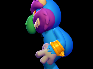 My Pet Monster 3D Print Model