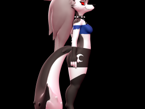 Loona - Helluva Boss 3D Print Model