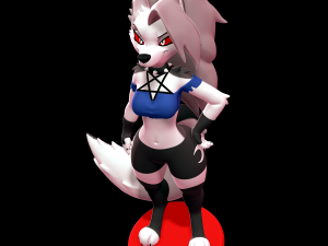 Loona - Helluva Boss 3D Print Model
