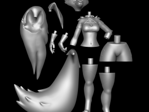 Loona - Helluva Boss 3D Print Model