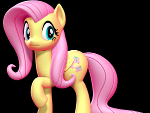 Fluttershy - My Little Pony Friendship Is Magic 3D Print Model