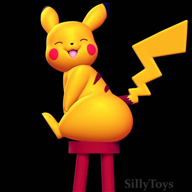 Sitting pikachu hot sale