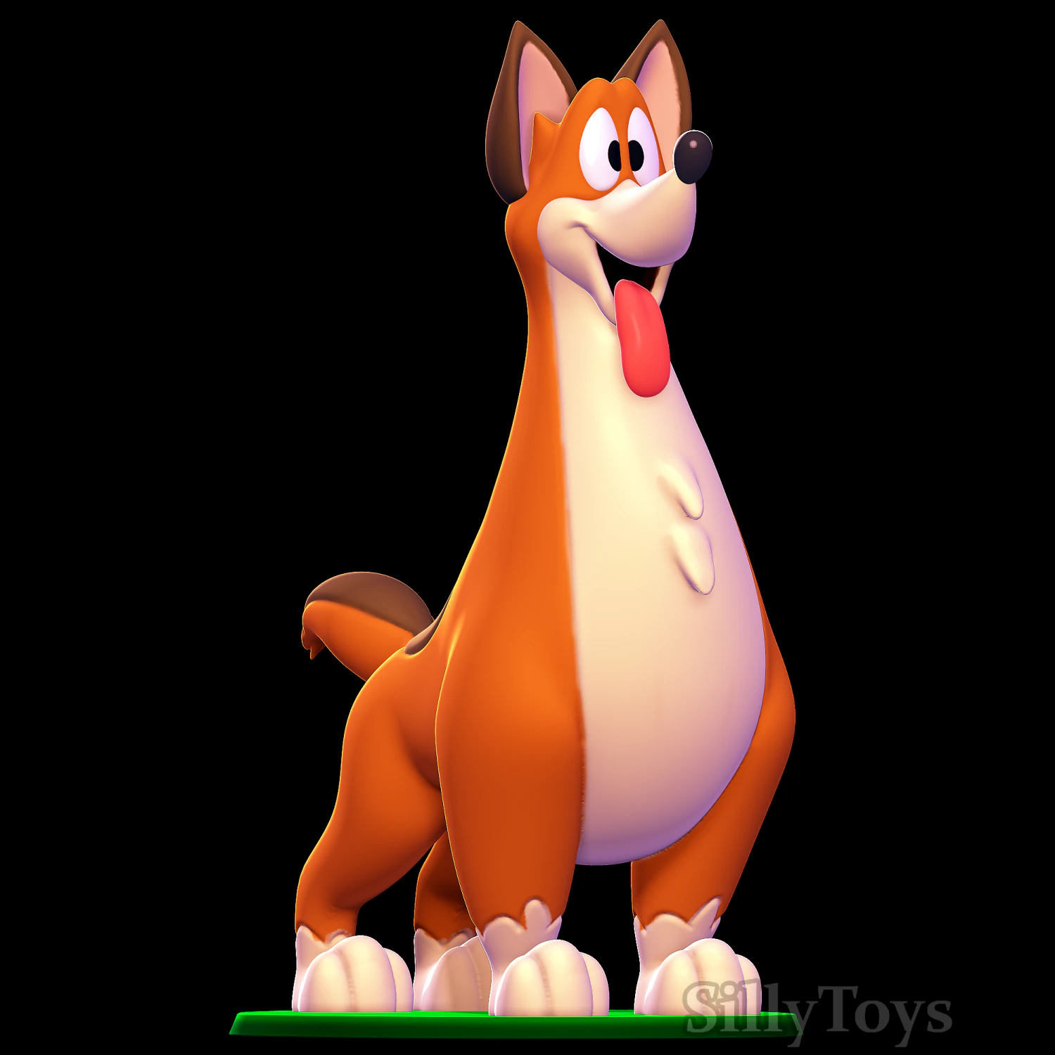 Buttons - Animaniacs 3D Print Model .c4d .max .obj .3ds .fbx .stl .blend