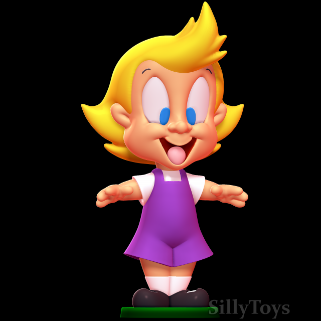 Mindy - Animaniacs 3D Принт Модель .c4d .max .obj .3ds .fbx .stl .blend 