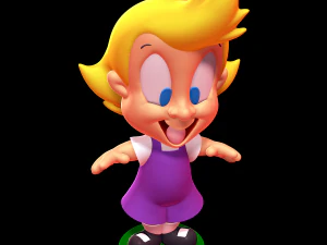 Минди - Аниманьяки 3D Принт Модель