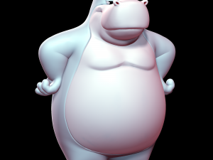 Flavio Hippo - Animaniacs Modelo de impresión 3D