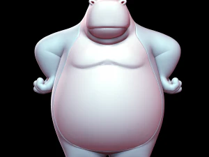 Flavio Hippo - Animaniacs 3D Print Model