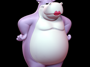 Marita Hippo - Animaniacs 3D Print Model
