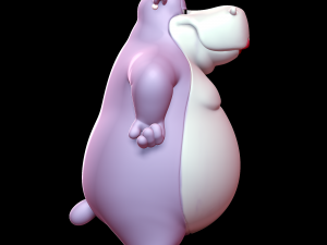 Marita Hippo - Animaniacs 3D Baskı Modeli