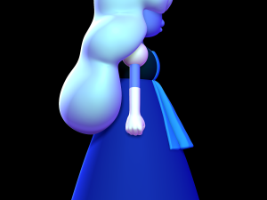 Sapphire - Steven Universe 3D Baskı Modeli