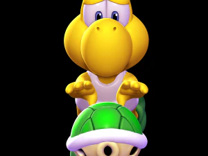 Koopa Troopa - M&aacute;rio Modelo de Impressão 3D