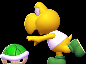 Koopa Troopa - Mario Model Cetak 3D