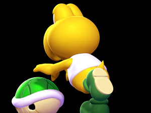 Koopa Troopa - M&aacute;rio Modelo de Impressão 3D