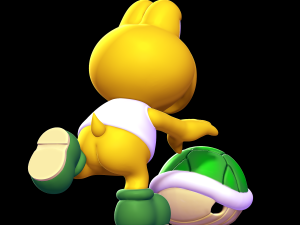 Koopa Troopa - Mario Model Cetak 3D