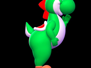 Yoshi - Mario 3D Print Model